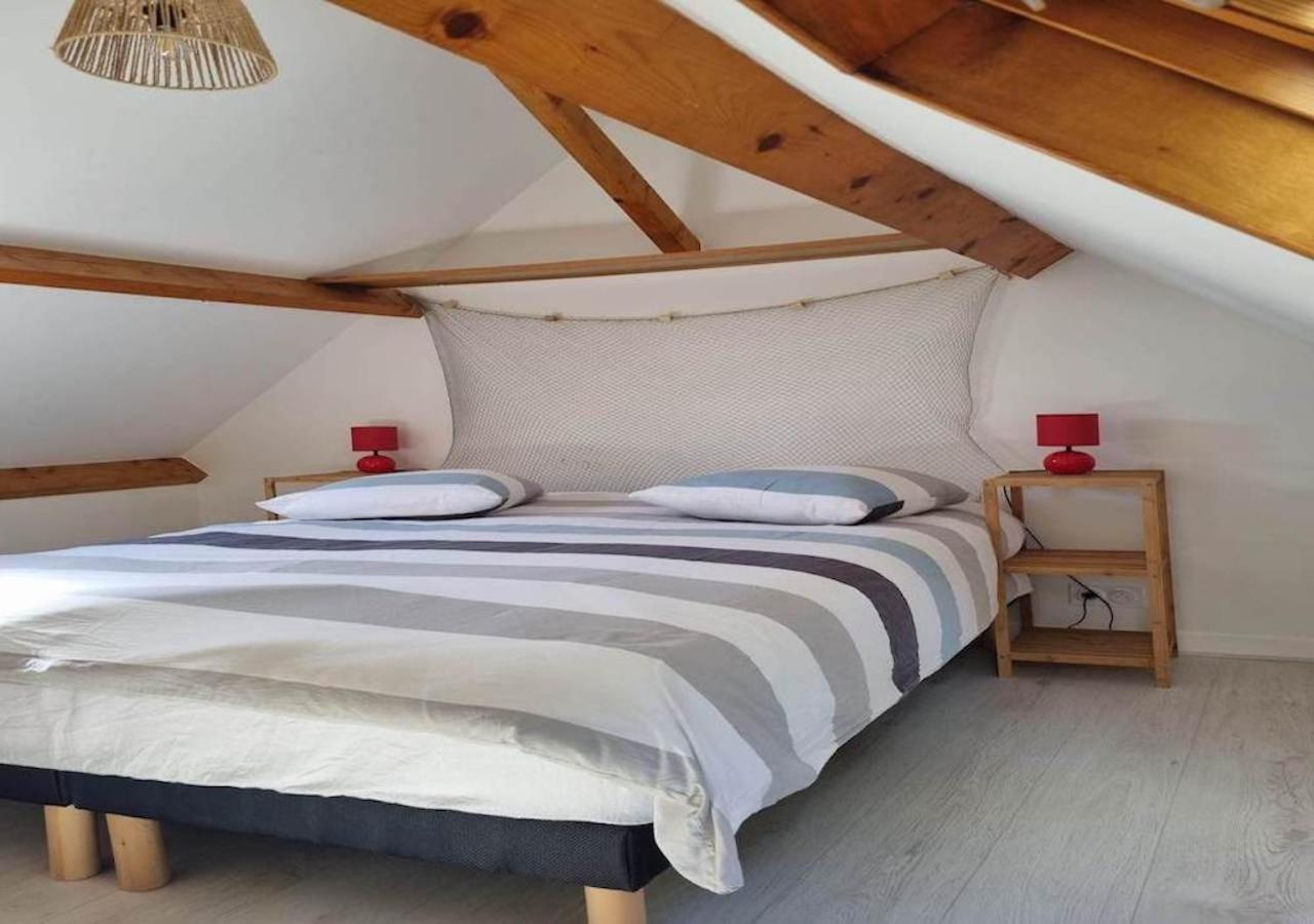 Ferienwohnung Kerisper * Duplex * 400 M Du Port * Parking La Trinité-sur-Mer Exterior foto