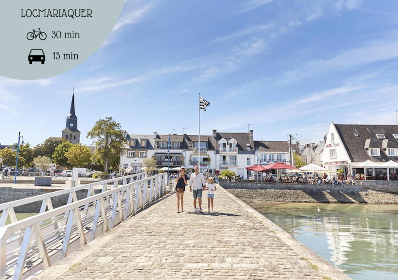 Ferienwohnung Kerisper * Duplex * 400 M Du Port * Parking La Trinité-sur-Mer Exterior foto